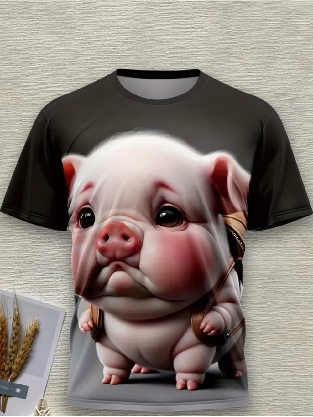 Mens Piglet Graphic Tee - 2x